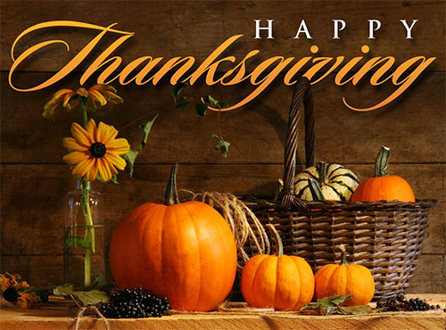 Thanksgiving Day- Office Closed