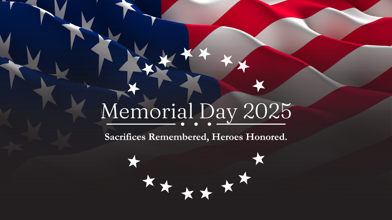 Memorial Day Office Closure – May 26, 2025